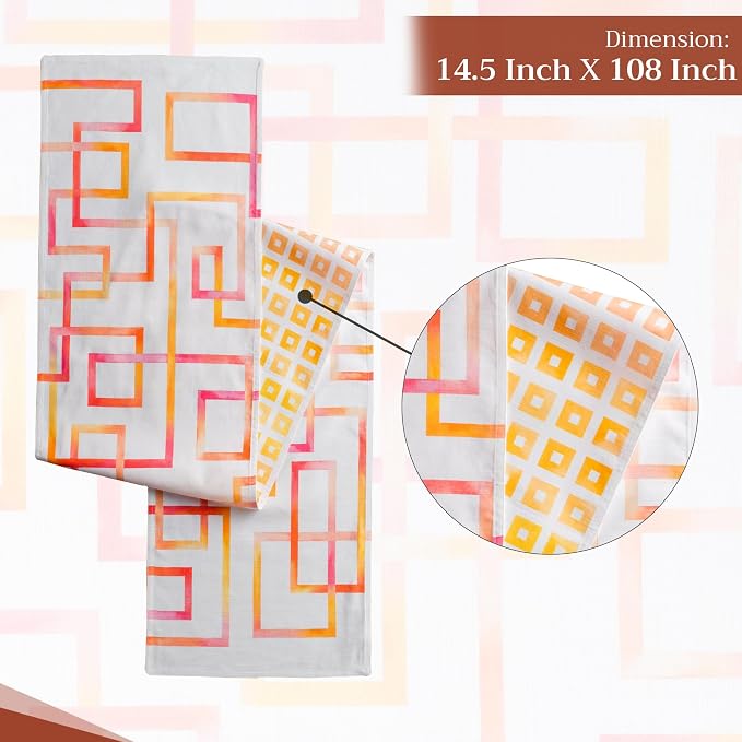Maison d' Hermine Table Runner 100% Cotton 14.50" x 108" | Table Runners 108 - Image 4