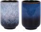 Japanese Sushi Yunomi Tea Cups Set of 2, Handle-less Ceramic Tea cups, by Unknown