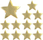 CLEENTABLE 12 Pcs Decorative Metal Napkin Rings Star Napkin Holders for Elegant Table Decor, Parties, Weddings, Holidays, Everyday Dining - Metallic Adornment for Table Settings (Gold)