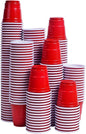 TashiBox Plastic Shot Glasses 2oz, 200 Pack, Mini Party Cups | Mini Party Cups by TashiBox