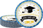 2026 Graduation Plates 7 Inch 40Pcs Blue Paper Plates Disposable, Class of 2026 by Unknown