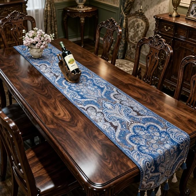 Elaborate Embroidery Table Runner - Image 2