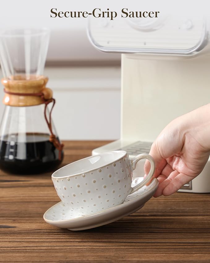 MALACASA 8 OZ Cappuccino Cups - Image 8