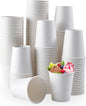TV TOPVALUE 600 Pack 5 oz Paper Cups, Disposable Bathroom Mouthwash White Hot by TVTOPVALUE