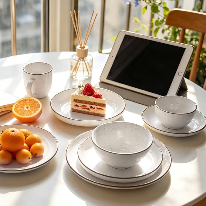 HomeVSS 20-Piece Dinnerware Set - Image 5