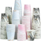 600 Pack 3oz Bathroom Paper Cups, Disposable Mouthwash Cups | Small Dixie Cups by Huifany
