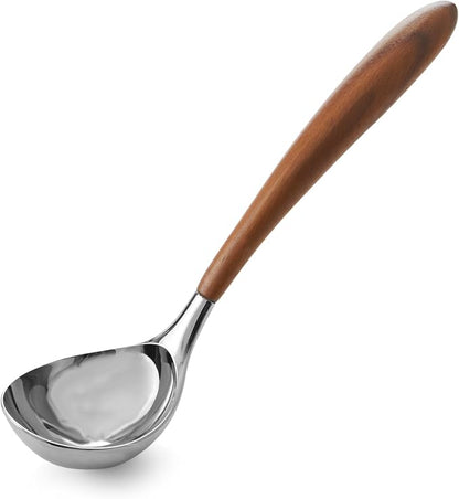 Nambé Curvo Ladle, 12.5” x 3”, Soup & Stew Server by Unknown
