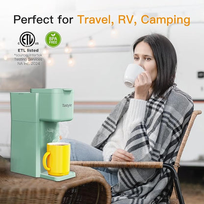 Tastyle Mini Single Serve Hot and Iced Coffee Maker - Image 5