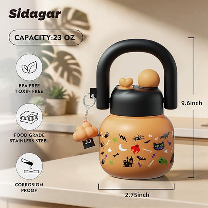 22 oz Tote Insulated Water Bottle - Image 2