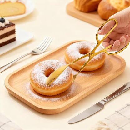 2 Pack Gold Salad Tongs, Buffet Serving Tongs, Stainless Steel | 10 Inch Gold - Image 7