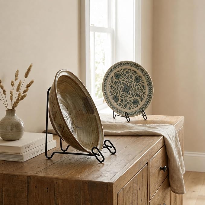 Artliving 2 Pack Display Stand Easel Iron Bowl Stands - Image 5