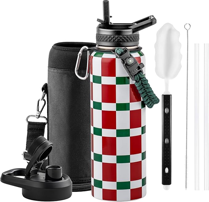 RAYMYLO Insulated Water Bottle 40 oz, Triple Wall Vacuum Stainless Steel | by RAYMYLO