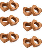 Napkin Rings Acacia Wood Heart Shape Napkin Rings by BHAVATU