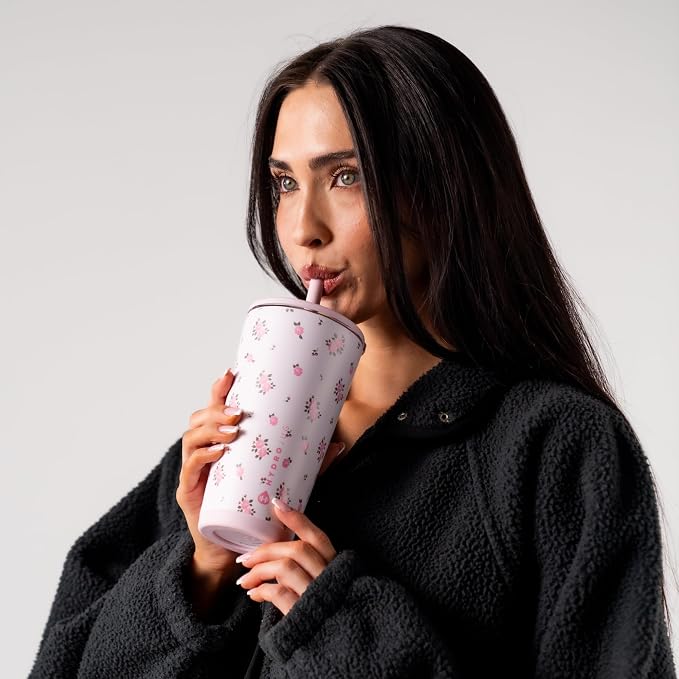 HydroJug Everyday Tumbler 20 oz, Ceramic-Lined Straw Cup - Image 6