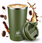 17oz Travel Coffee Mug, Leakproof Vacuum Coffee Cup Insulated Tumbler | 304 by Unknown