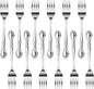 New Star Foodservice Rose Pattern 18/0 Stainless Steel Salad Fork, Commercial by NewStarFoodservice