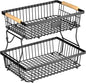 2 Tier Fruit Basket for Kitchen Counter by Unknown
