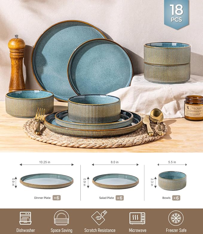 GBHOME Stoneware Dinnerware Sets - Image 8