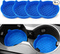 Car Cup Holder Coaster, Silicone Cup Holder Insert, Universal Non-Slip Cup by SINGARO