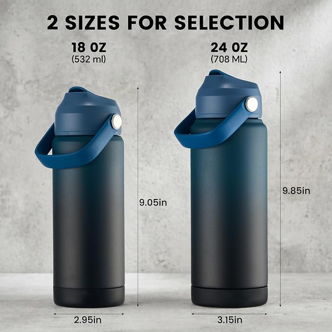 Fijinhom 24 oz Insulated Water Bottle - Image 2