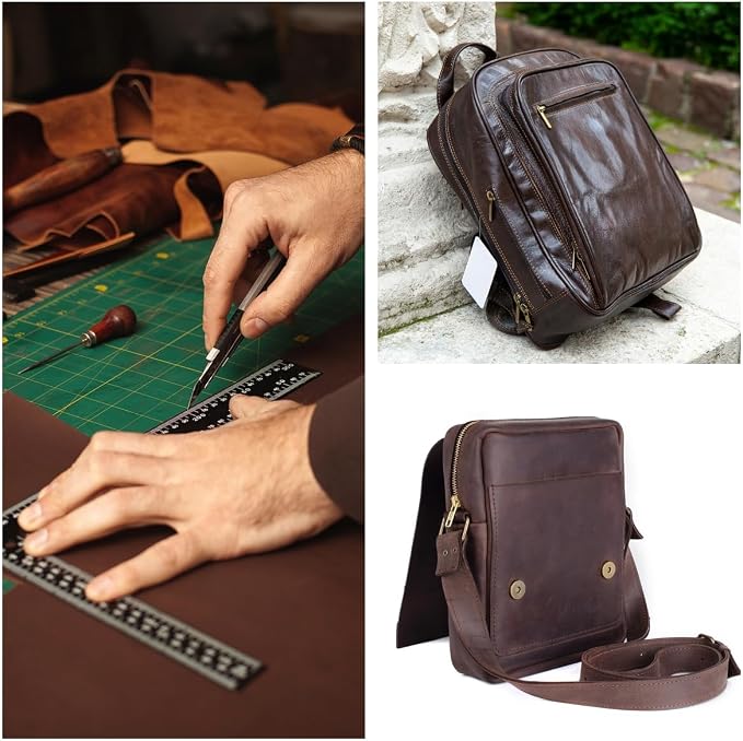 Full Grain Genuine Leather， Thickness 1.8-2.0mm，Genuine Leather Panel is - Image 7
