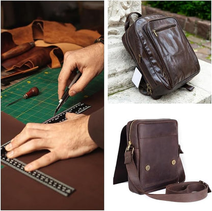 Full Grain Genuine Leather, Thickness 1.8-2.0mm, Genuine Leather Panel is - Image 7