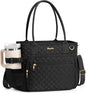 Lunch Box for Women Insulated Lunch Bag Quilted Soft Cooler Tote | 7 Pocket by Bagstellar