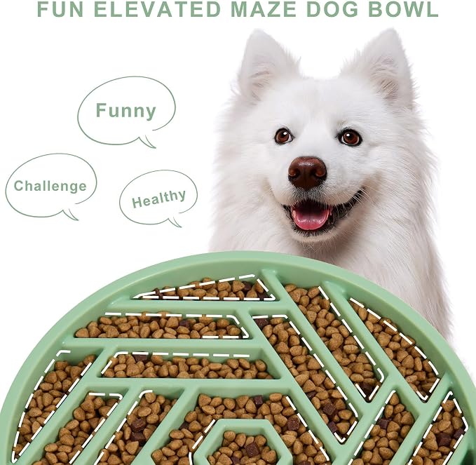 TOBYTO Slow Feeder Dog Bowls Large Medium Breed, Anti-Choking Slow Eating Dog - Image 3