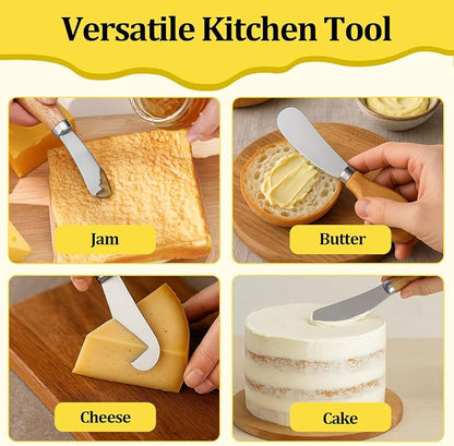 Cheese Spreader Knives, Small Cheese Knives - Image 5