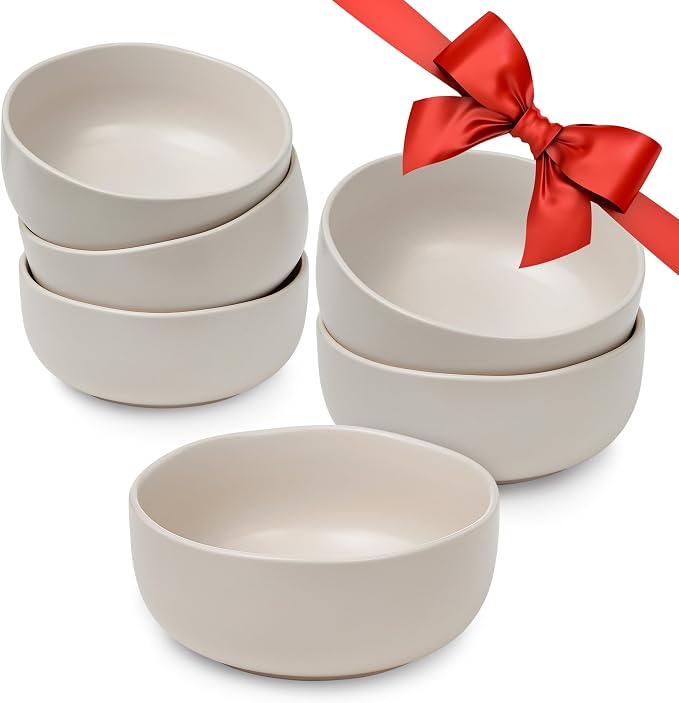 Sheffield Home Large Stoneware Cereal Bowls - Image 7