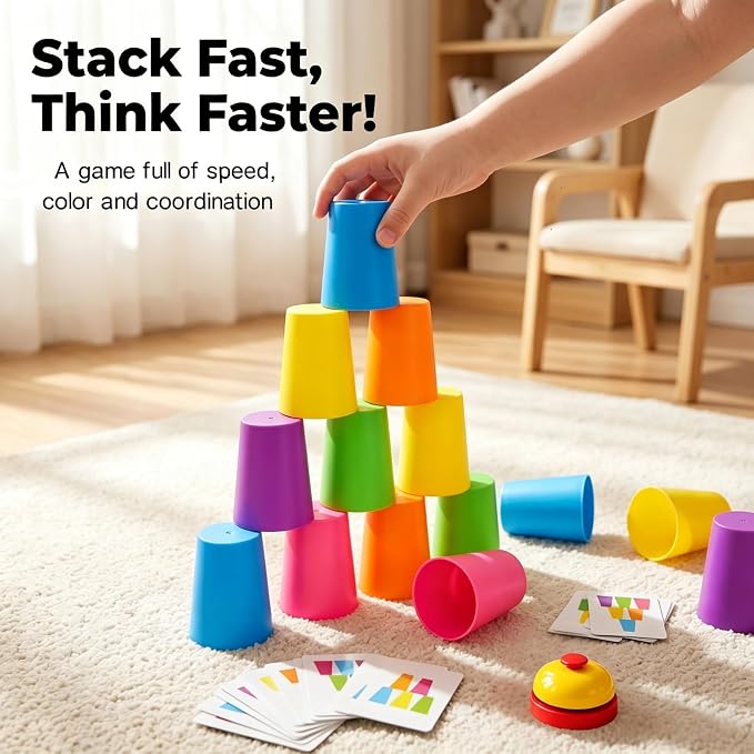 Speed Stacking Cups Game Set - Image 2