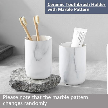 Marble Toothbrush Holders for Bathrooms - Image 2