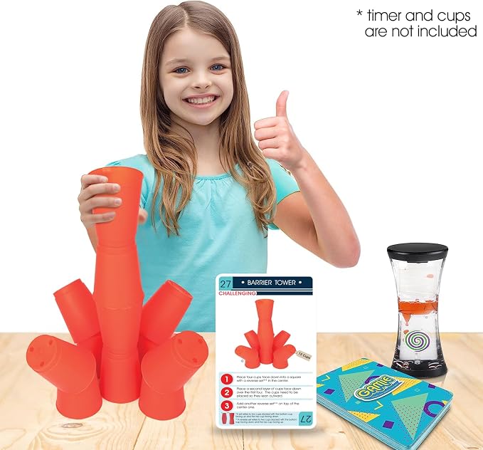 Gamie Challenge Cards for Stacking Cups Game - Image 3