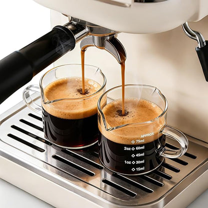 Espresso Cups Set of 2: Espresso Machine Accessories by DWTSDANWEITESI