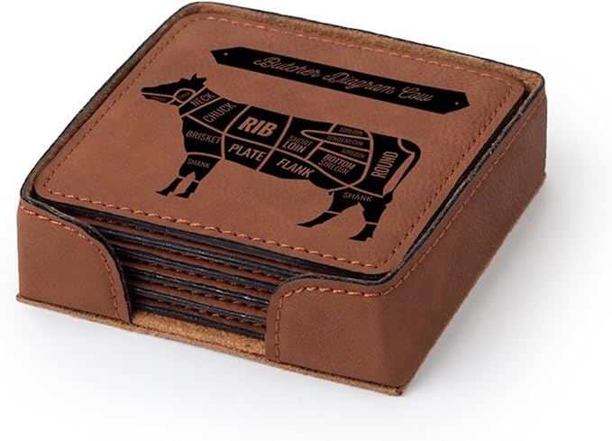JPPlus 4" Square Coaster Engraving Blanks - Image 2