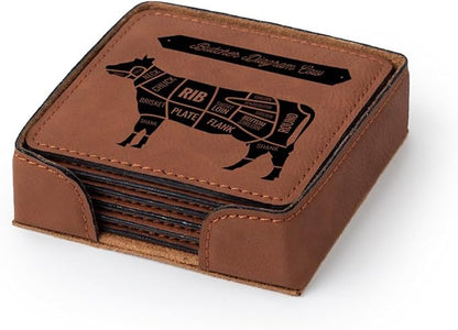 JPPlus 4" Square Coaster Engraving Blanks - Image 2