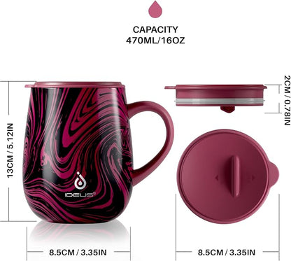 Ideus 16 oz Insulated Coffee Mug - Image 5