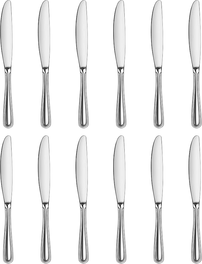 New Star Foodservice Windsor Pattern Stainless Steel Dinner Knife by NewStarFoodservice