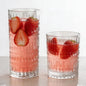 Loivttvv Glassware Drinking Glasses Set of 8, 14 oz Highball Glasses & 10 oz by Loivttvv