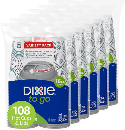 Dixie To Go Paper Coffee Cups by Unknown