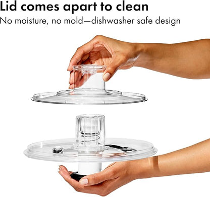 OXO Good Grips Small Salad & Herb Spinner, Vegetable Washer - Image 6