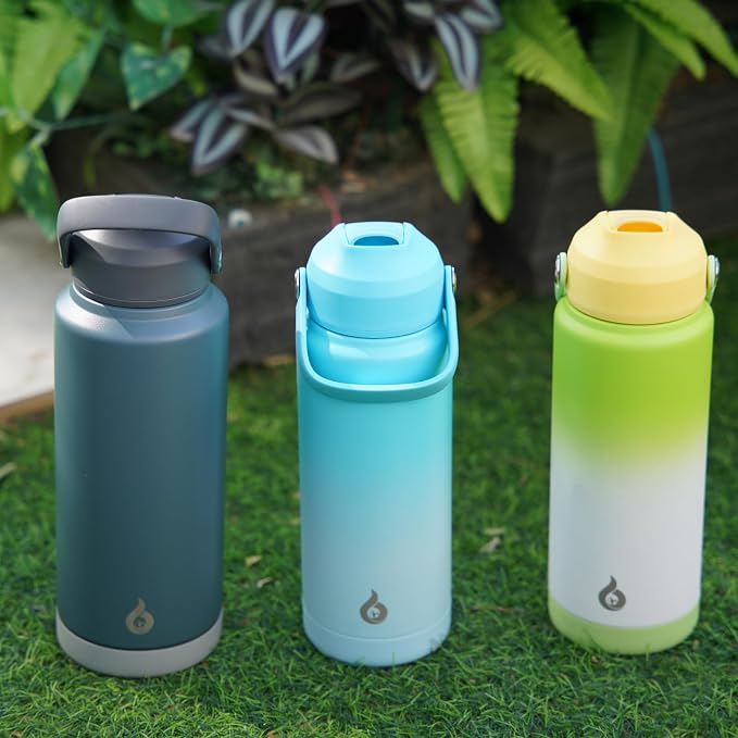 BJPKPK 32oz Insulated Water Bottle, Stainless Steel Bottle - Image 7