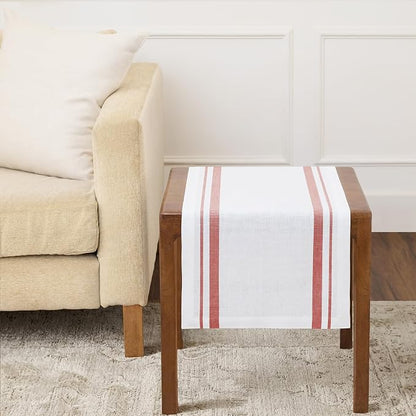 Solino Home 100% Pure Linen Table Runner, 14 x 36 in, console and side tables; by SolinoHome