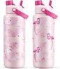 POWCAN 40 oz Insulated Water Bottle by POWCAN