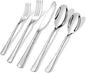 Hammered Silverware Set, 30 Piece Stainless Steel 18/10 Flatware Set for 6, Utensil Sets DishwasherSafe, Rust-Resistant, Modern Cutlery Set forHome, Wedding, Restaurant