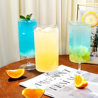 Ciaell 12 Pack Plastic Water Goblets - Image 7