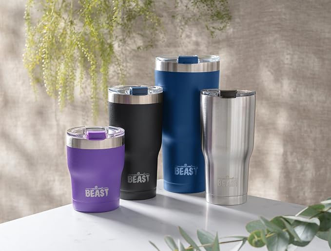 Beast 30 oz Tumbler Stainless Steel Vacuum Insulated Coffee Ice Cup Double Wall - Image 8