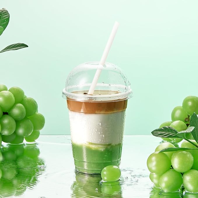 100 PACK 12 oz Clear Plastic Cups - Image 5