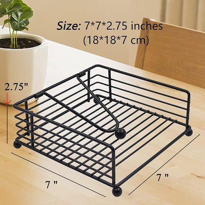 hiwafifi Napkin Holder for Table, Flat Napkin Dispenser - Image 2