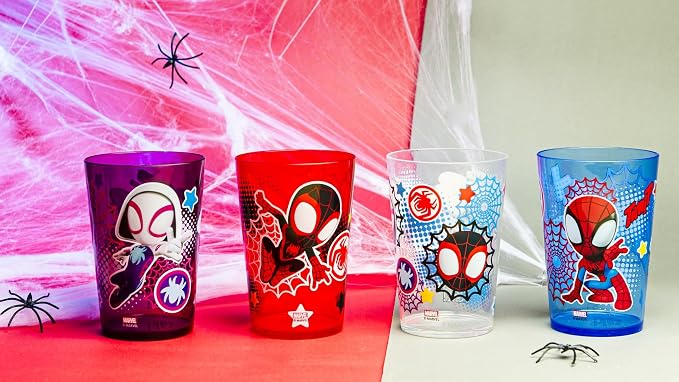 Zak Designs Marvel Spider-Man Nesting Tumbler Set - Image 10